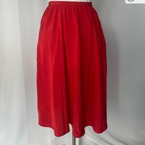 Vintage A Line Midi Skirt